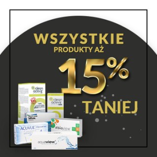 BLACK WEEK w Soczewkomatach -15% na wszystkie produkty !