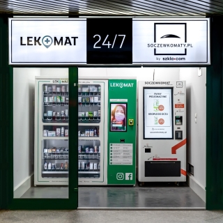 Soczewkomat w Złotych Tarasach w Warszawie i na Dworcu Centralnym!